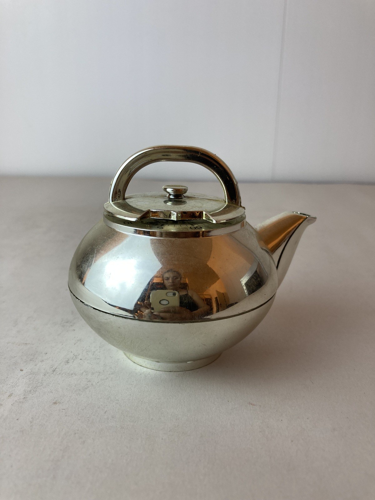 Vintage chrome kitchen timer