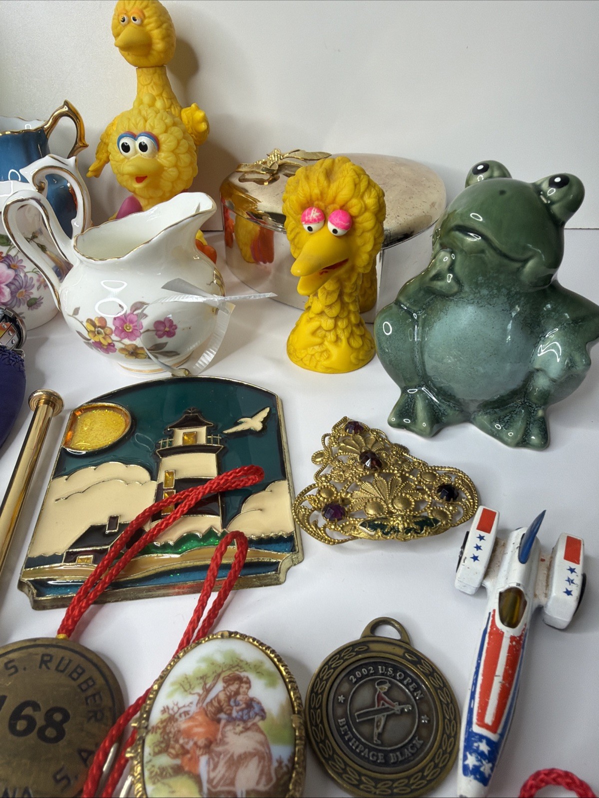 35 Pieces Assortment Vintage Lot Collectible Items Junk Drawer Lot
