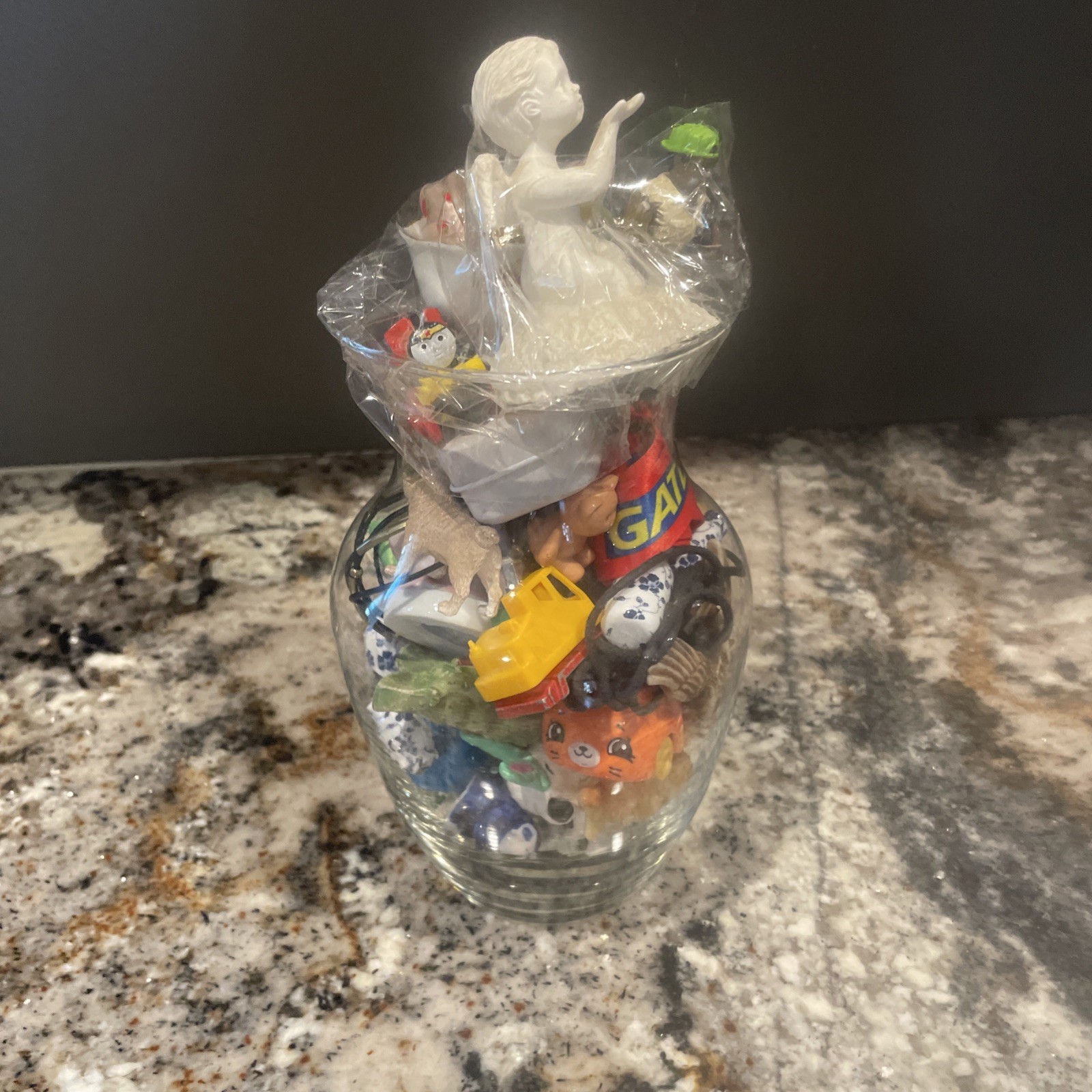 Mystery Trinket Jar With Vintage To Present Toys Figurines Collectibles & More