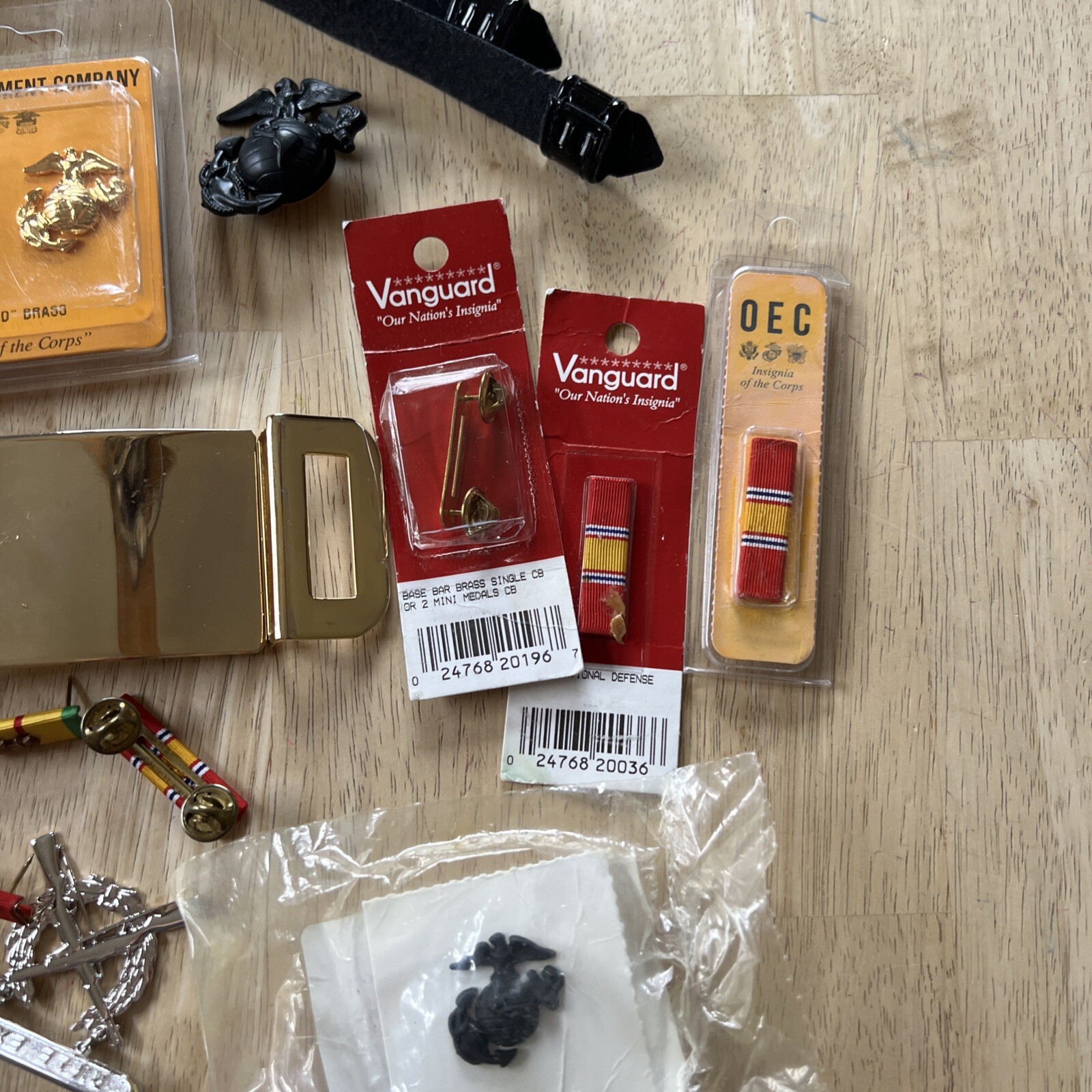 Vintage and modern assorted military items. Mostly New See description for more