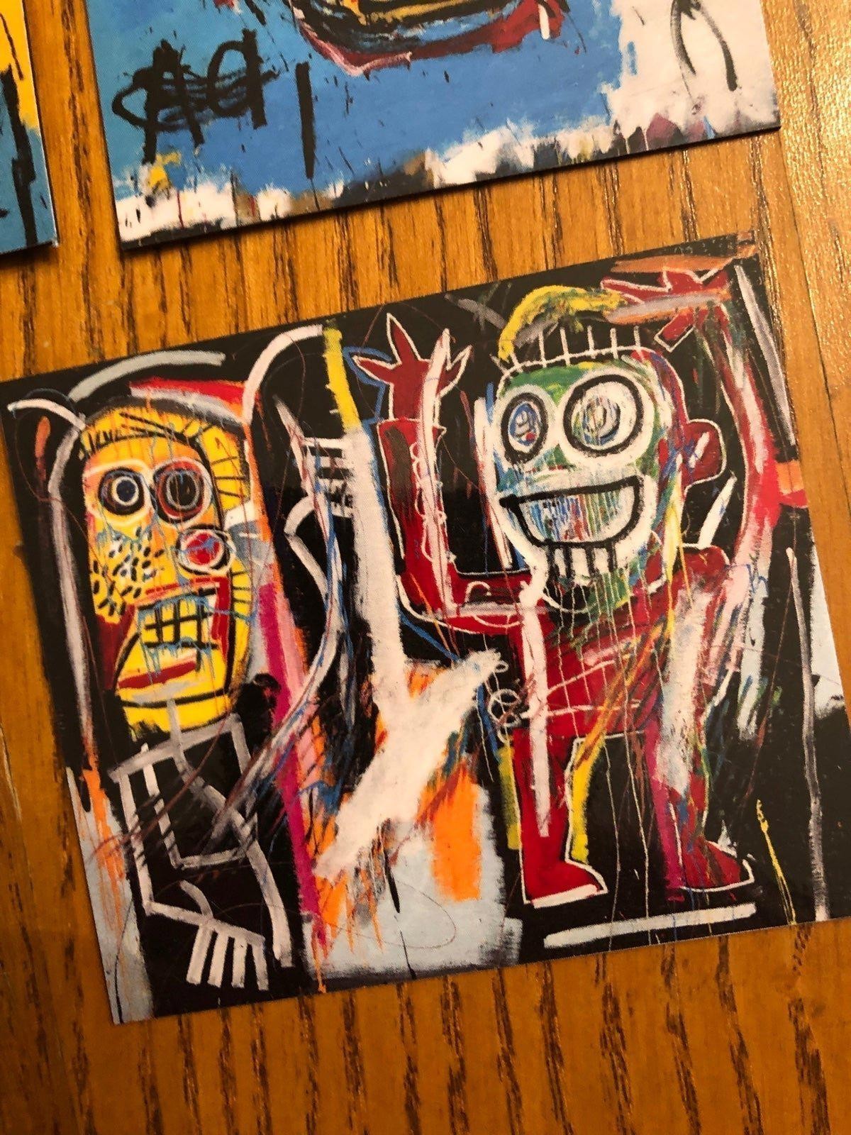 Basquiat fridge magnets modern art graffiti Jean-michel Basquiat New York nyc