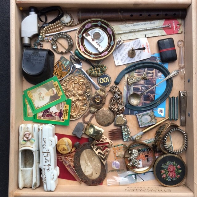 Junk Drawer lot of 3 lbs-Mixed items new & old, see description” Estate –#48MK3