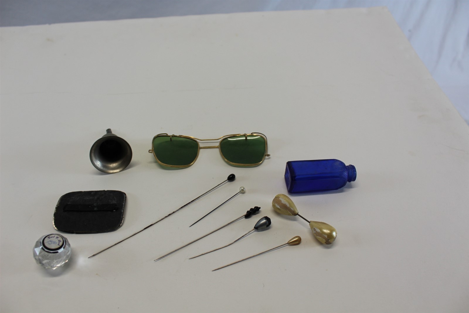 Vintage Women’s Dresser Drawer Lot Sunglasses Bell Hair Pins and More