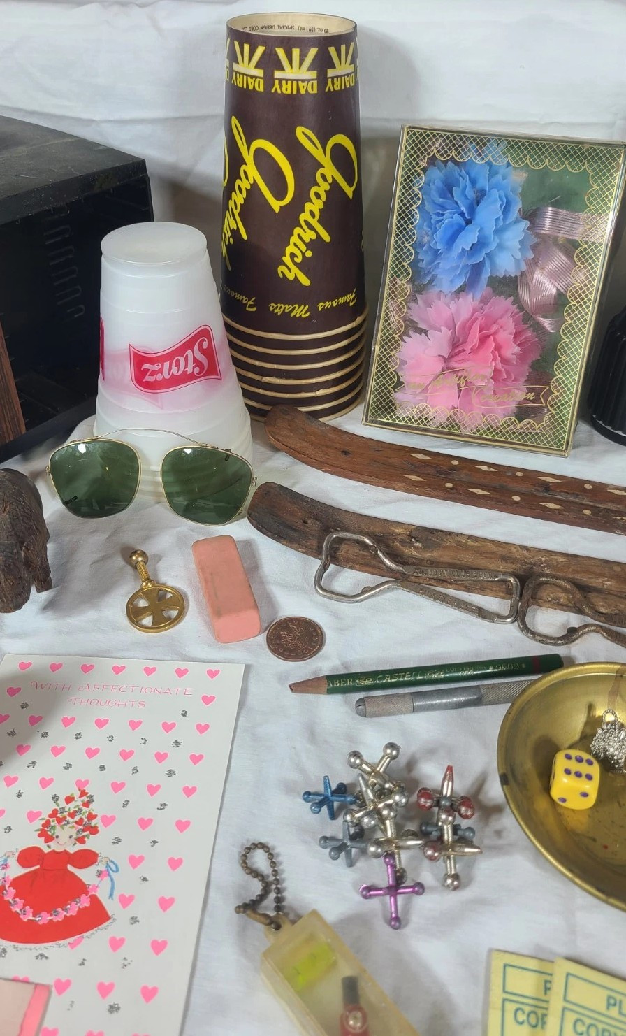 JUNK DRAWER Mixed Reseller Lot of 50+ Estate Sale Flea Market Auction 8+ lbs HTF