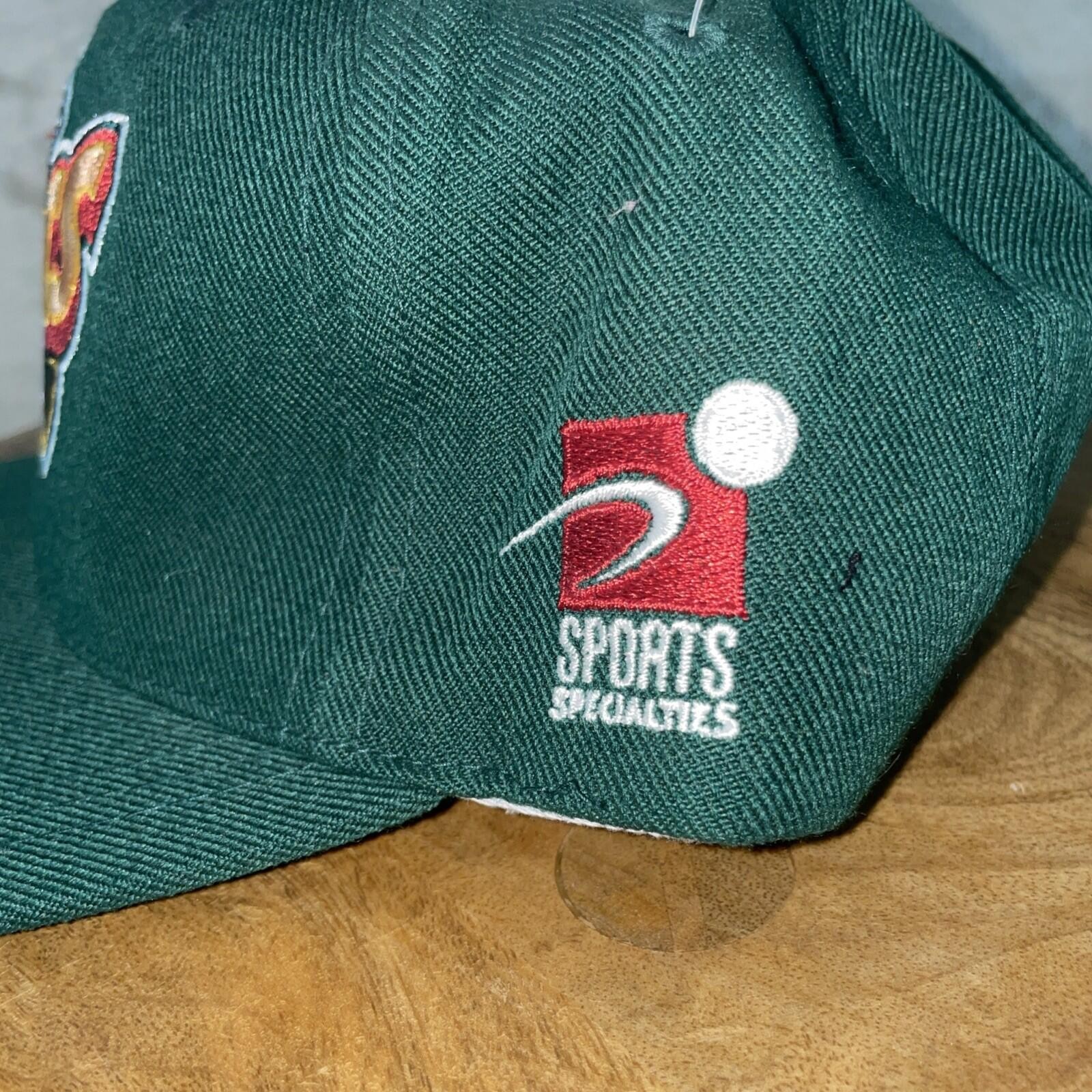 RARE! – Vintage 90’s Sports Specialties NBA Seattle Supersonics Snapback Hat NWT