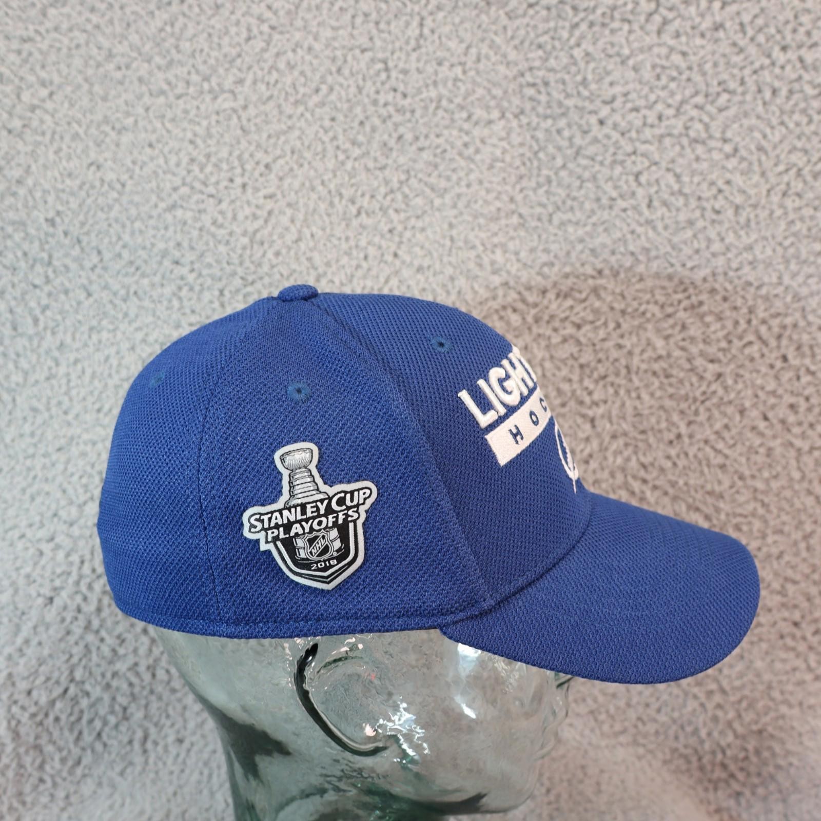 Adidas Lightning Hockey Stanley Cup Playoff NHL 2018 Cap Hat