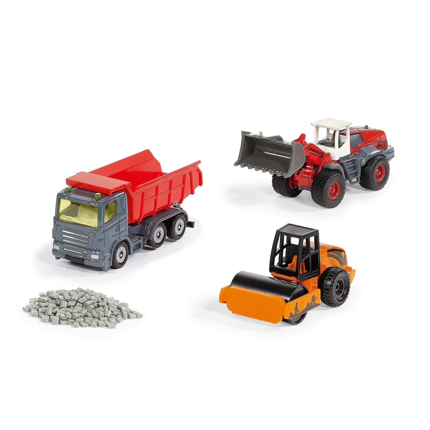Siku 1:24 Road Construction Gift Set Truck Model Multicoloured