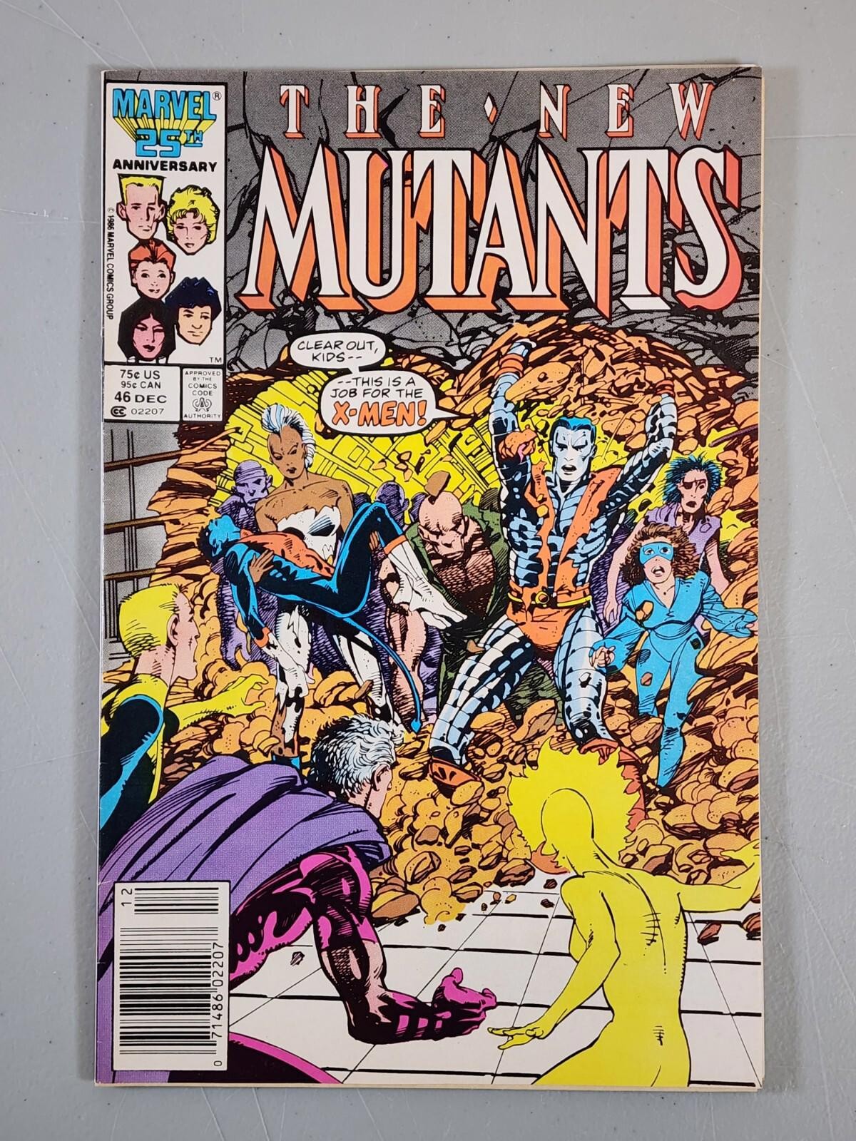 New Mutants #34 37 43 46 Newsstand Marvel 1985 Chris Claremont