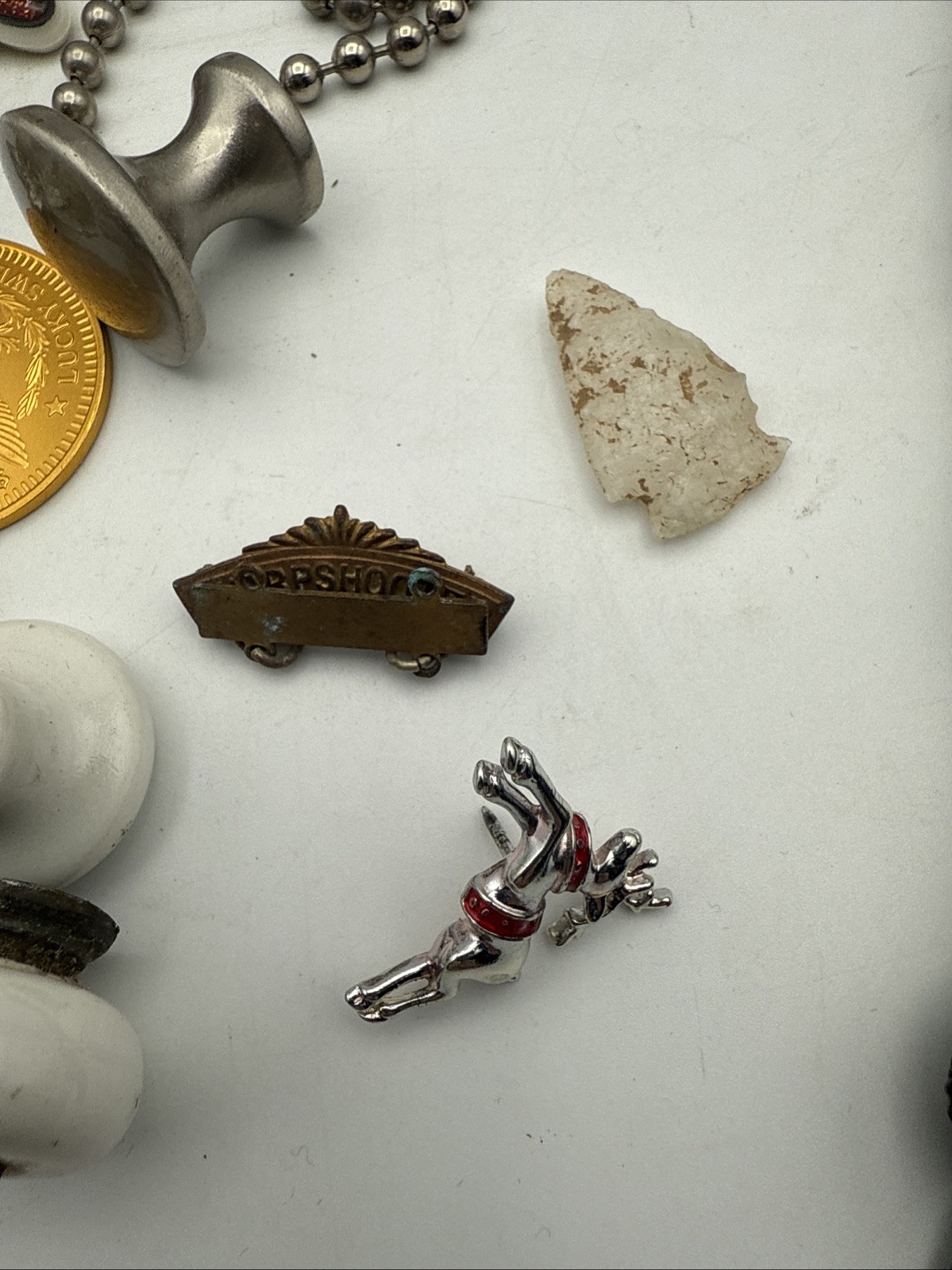 Junk Drawer Lot Of Vintage Misc. Odds & Ends Jewelry, Collectibles and more