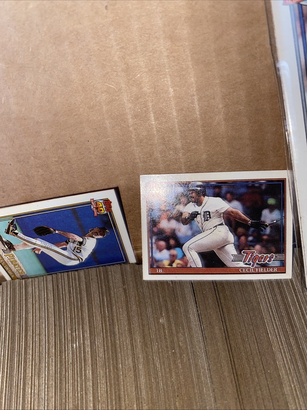 Sports Cards From 1989/1990. One Box Of Cards And Some Additional Collectibles