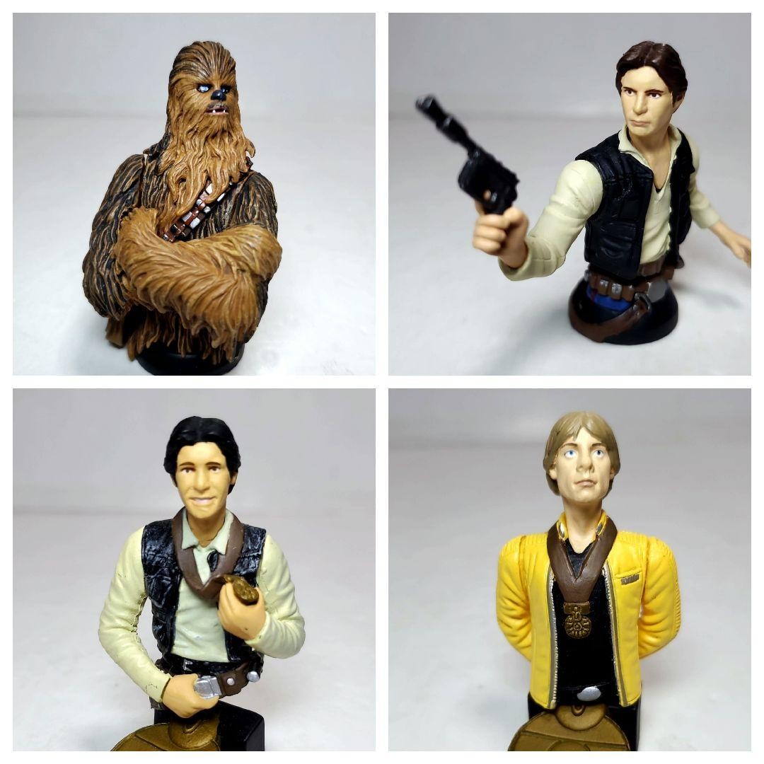 *④ Gentle Giant Star Wars Bust Ups figures 4 pieces