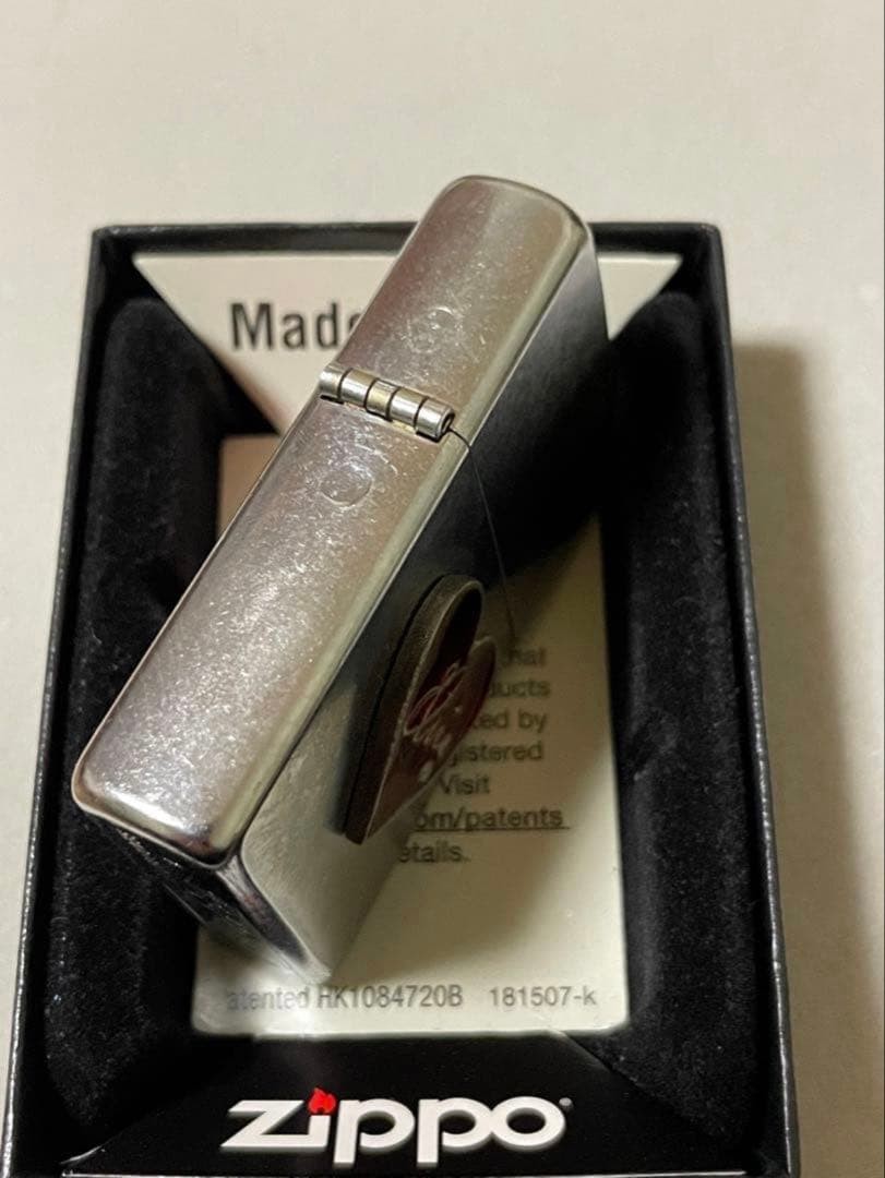 Zippo Elvis Presley 50th Anniversary Heart Made in 2002 Unused