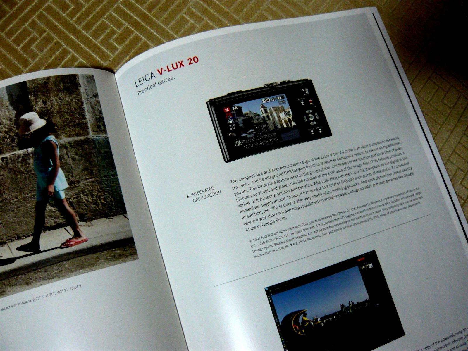 The Leica V Lux 20 camera , 24 page genuine publication, english. Superb!
