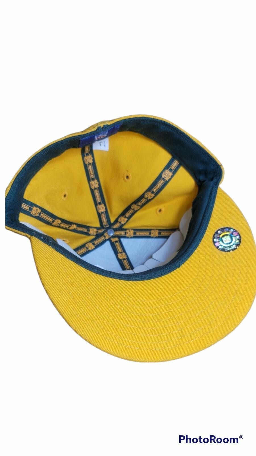 Reebok Green Bay Packers Colorblock Baseball Cap Hat 7 1/8 NFL Football