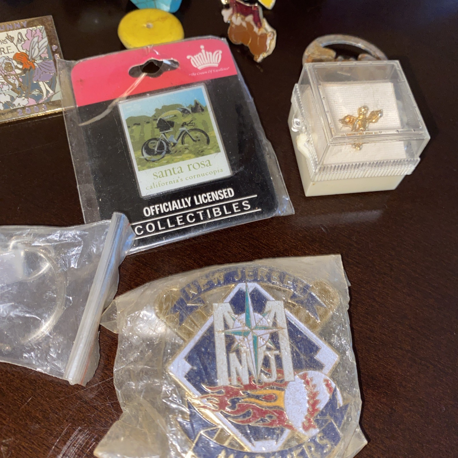 Junk Drawer Cleanout Multiple Items Vintage Pin