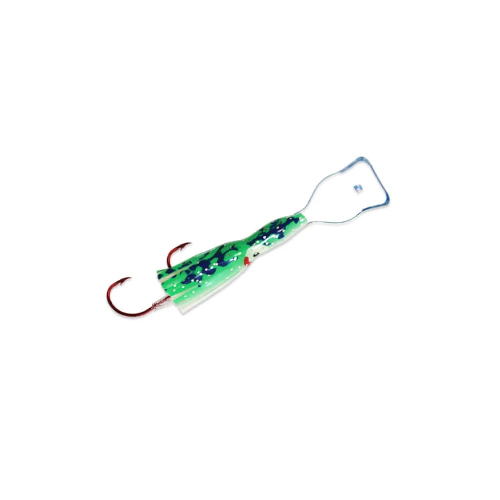 Mack’s Lure 060359 Maurice Pw Wiggle Hoochie Uv Fishing Equipment Green 2