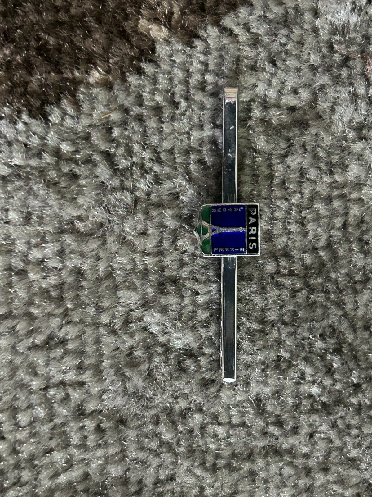 Tie Bar Clip Clasp Gramps Vintage Junk Drawer Lot Paris Golf Politics Eagle Hors