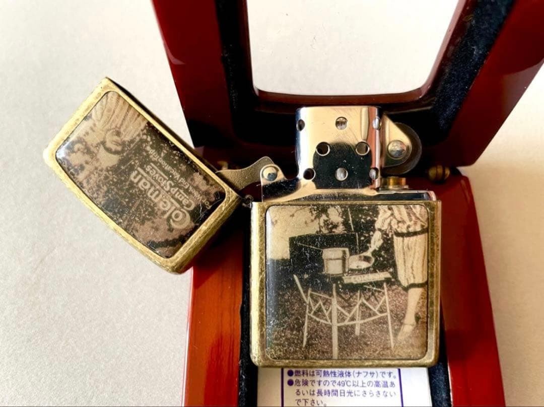 Zippo Coleman 100th Anniversary Serial No. Made in 2000 Unused