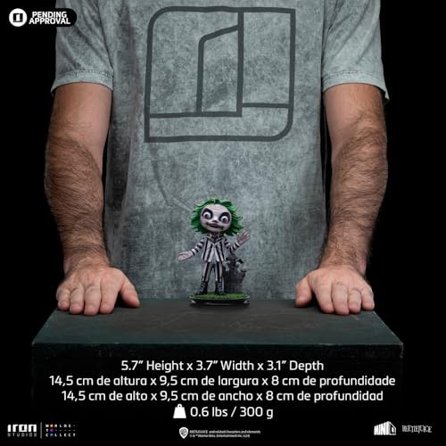 Iron Studios Minico Statue Beetlejuice Multicolor PVC 5.7 inches