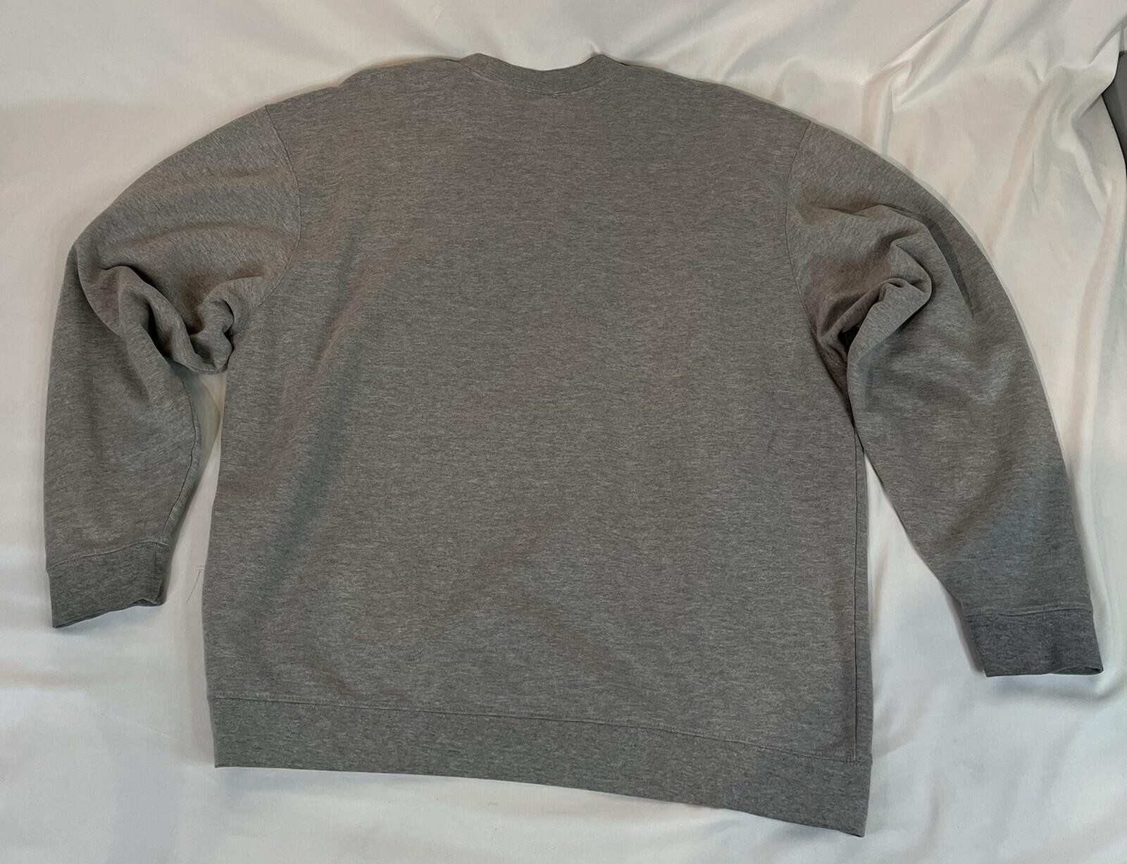 VTG Y2K 90s St. Louis Rams NFL Reebok Gray Sweatshirt Men’s XL
