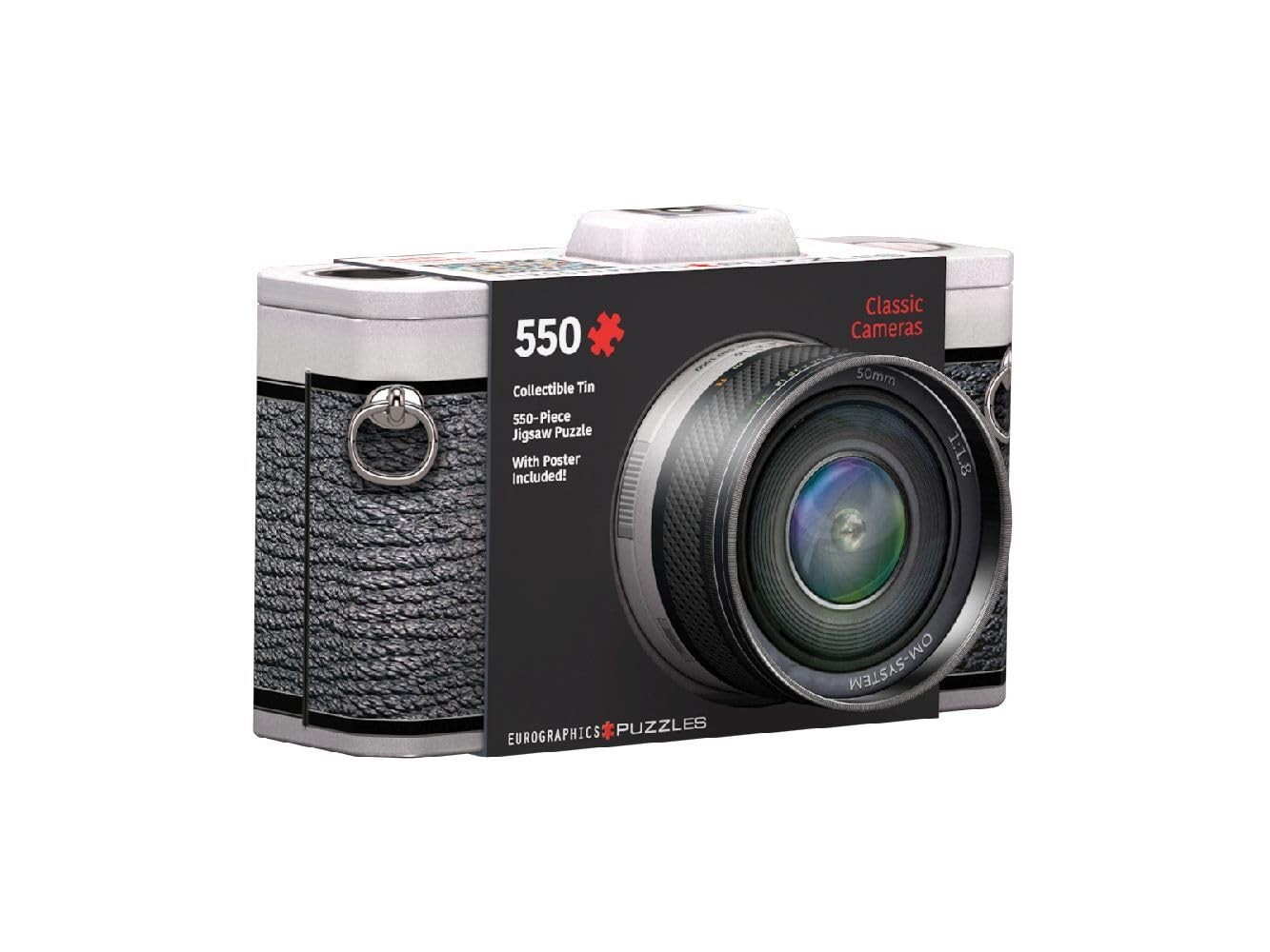 EuroGraphics Puzzle in a Tin Shaped Classic Camera, 550 Pieces (8551-5600)