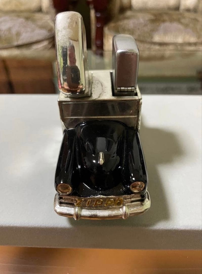 zippo zippoker stand (1998) + zippoker lighter (2001)