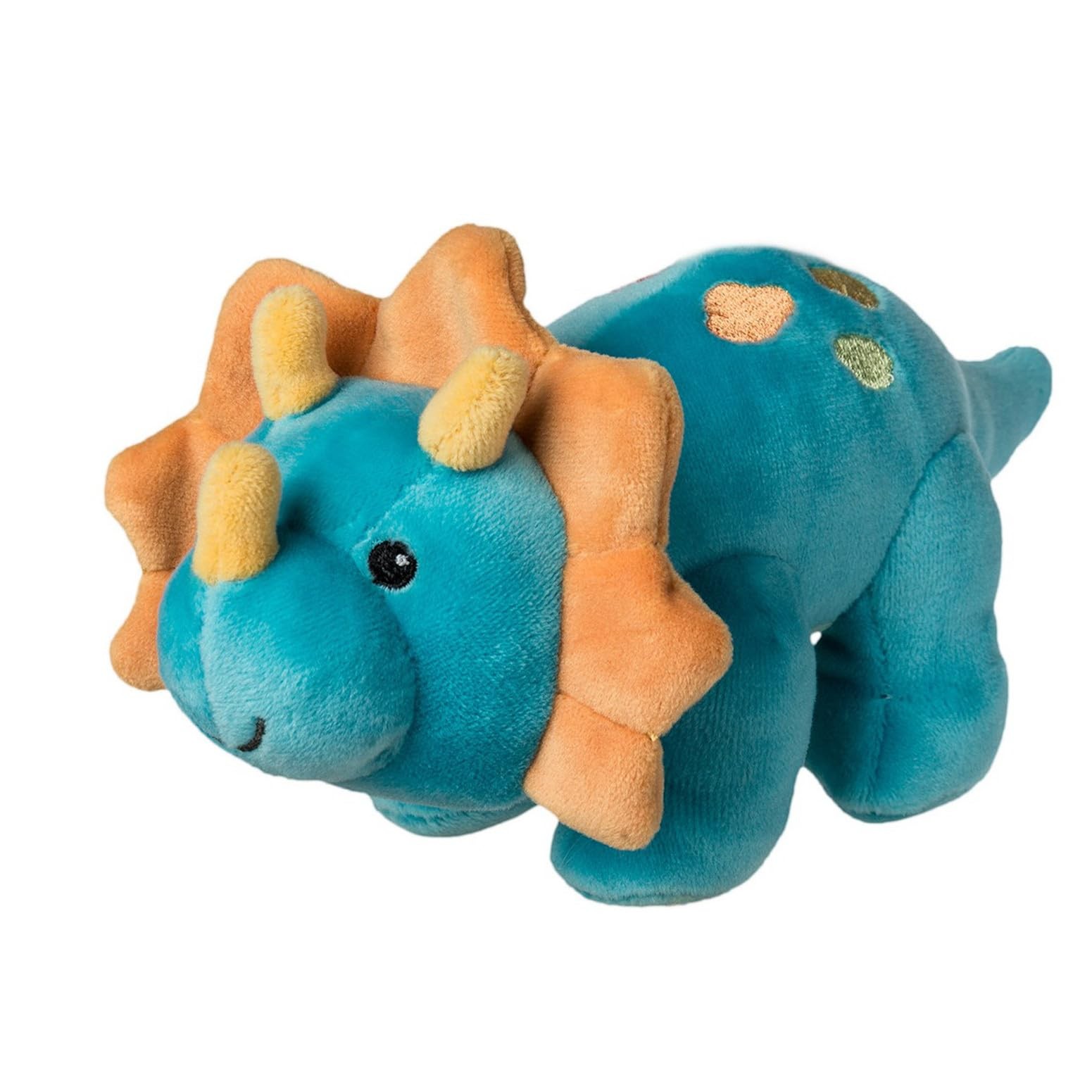 Mary Meyer Smootheez 7″ Blue Triceratops Plush Pillow Soft Toy