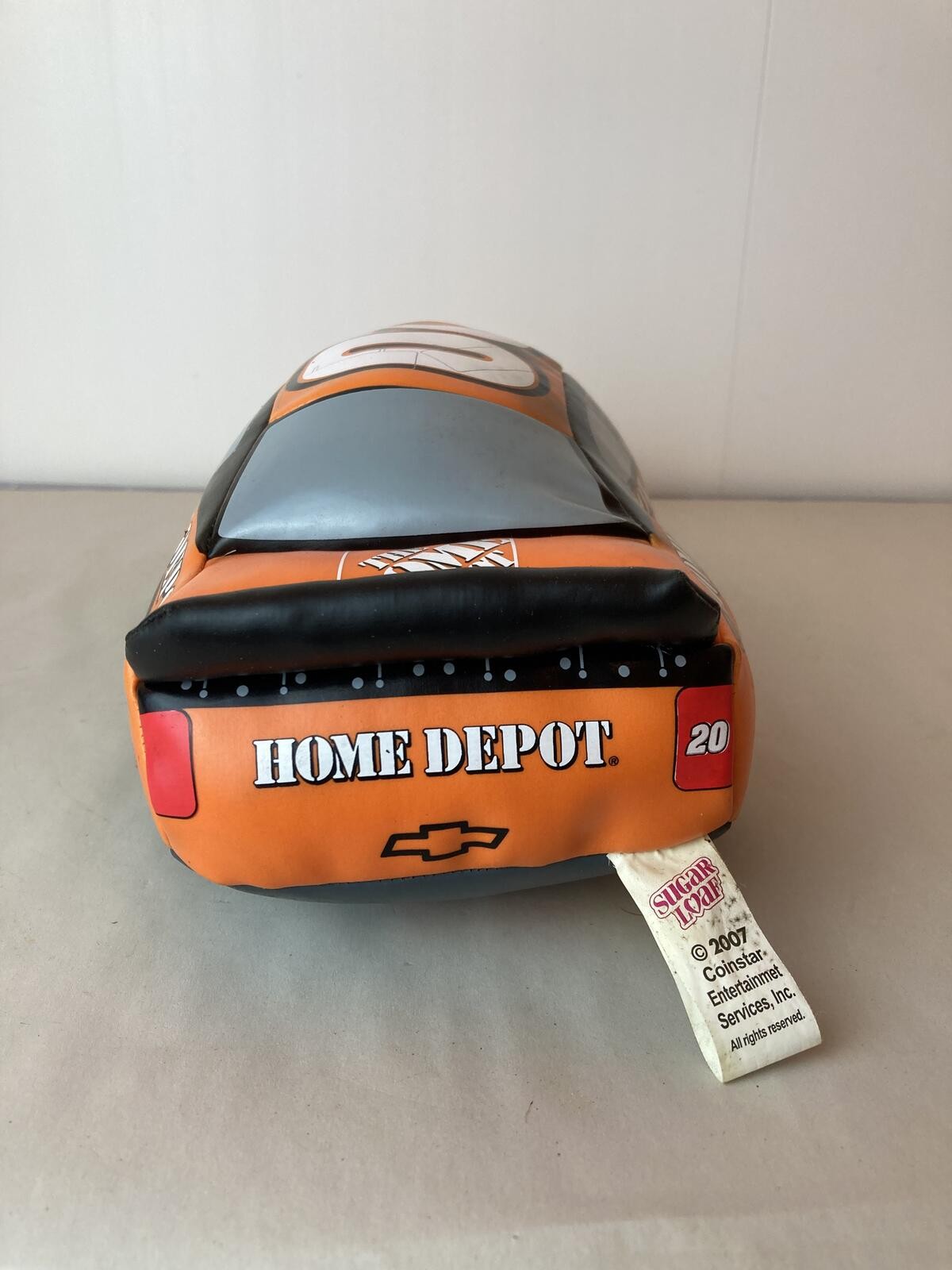 Sugar Loaf Home Depot #20 Tony Stewart NASCAR Plush Pillow Car