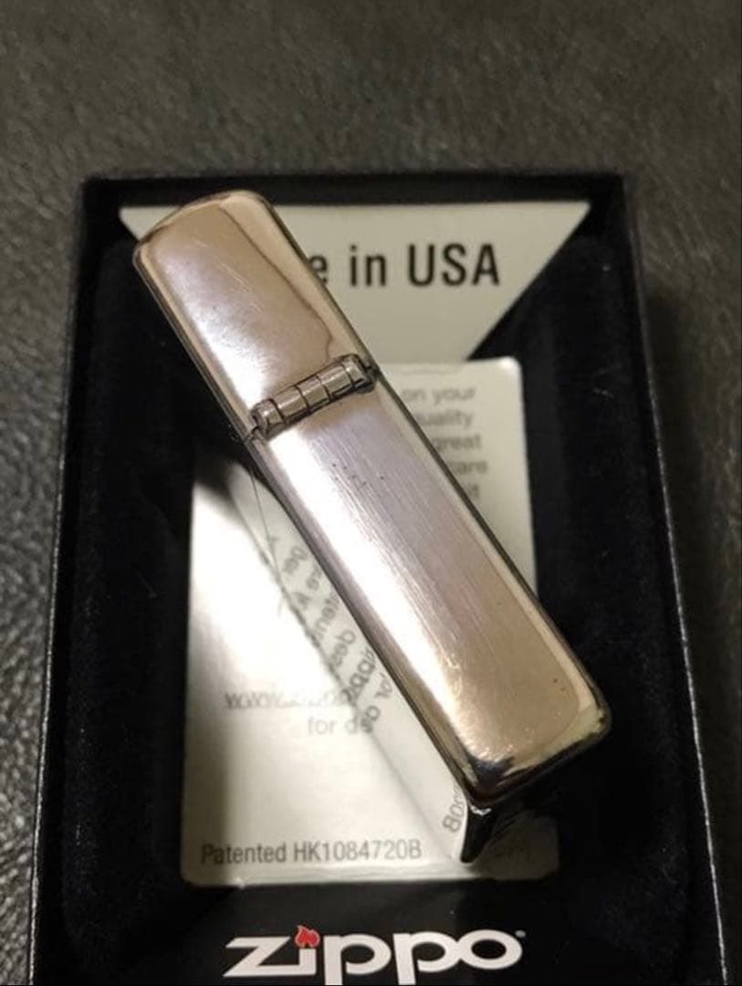 zippo limited edition with serial number, silver wrapped, made in 1993, in good