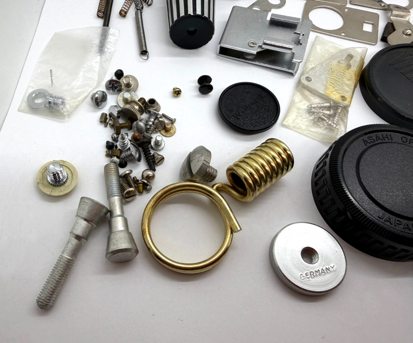 Vintage Junk Drawer Random Camera Parts – Usable Mixed Lot For Repair Stash