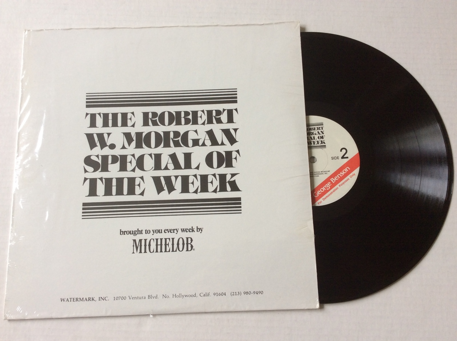 Radio Show: THE ROBERT W. MORGAN SPECIAL OF THE WEEK 1979 GEORGE BENSON LP MINT