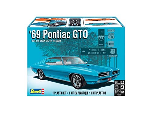 Revell Skill Level 4 Car Building Kit Black 1 24 ages 12 Standard Functional
