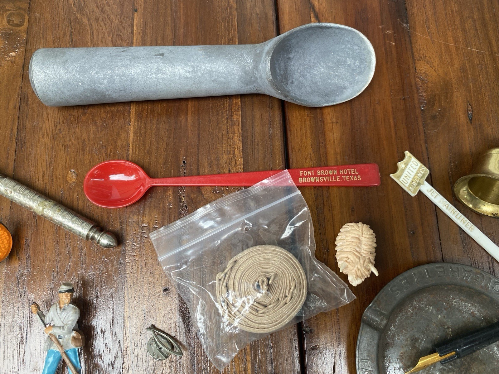 Lot of Collection of assorted vintage items, “junk drawer lot”#D