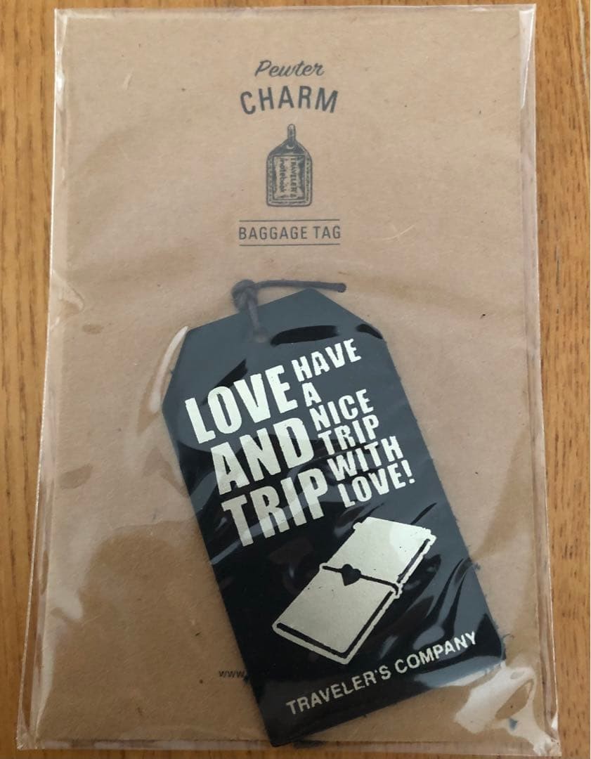 TRAVELER’S notebook Taiwan Beer 15th Anniversary Set, Leather Tag