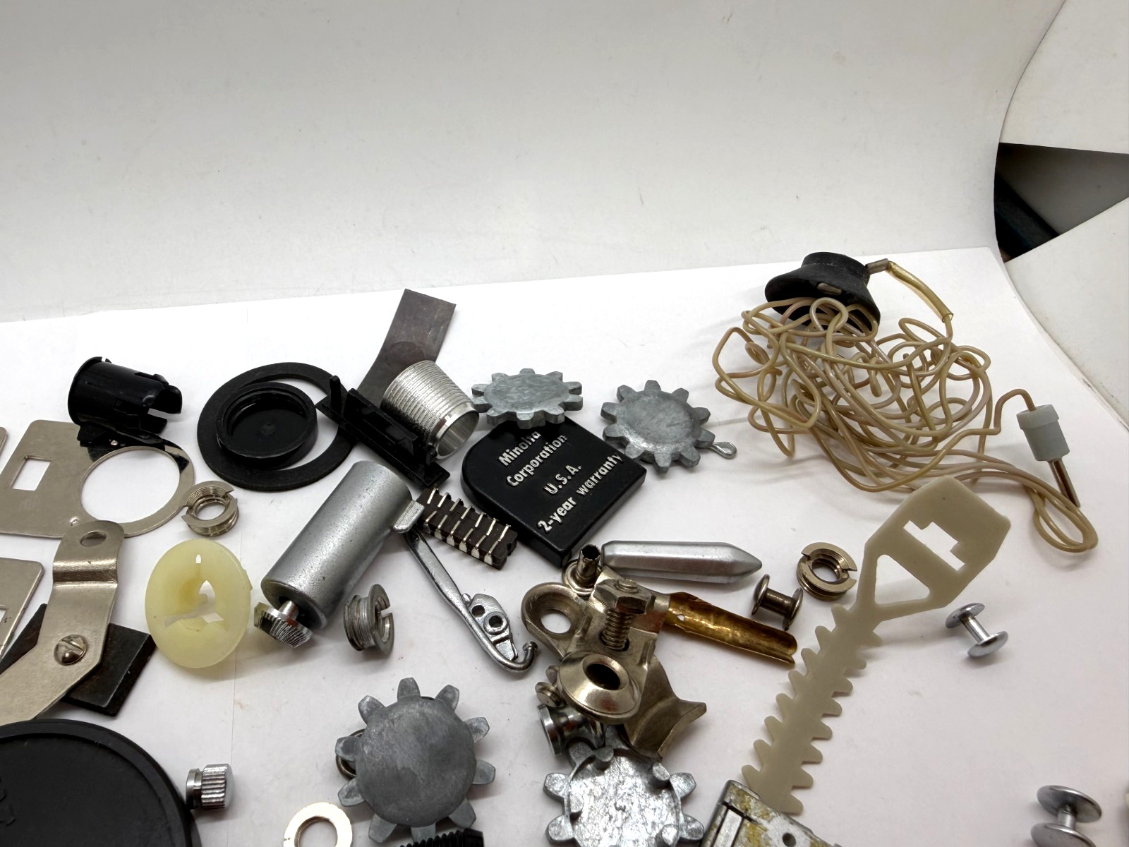 Vintage Junk Drawer Random Camera Parts – Usable Mixed Lot For Repair Stash