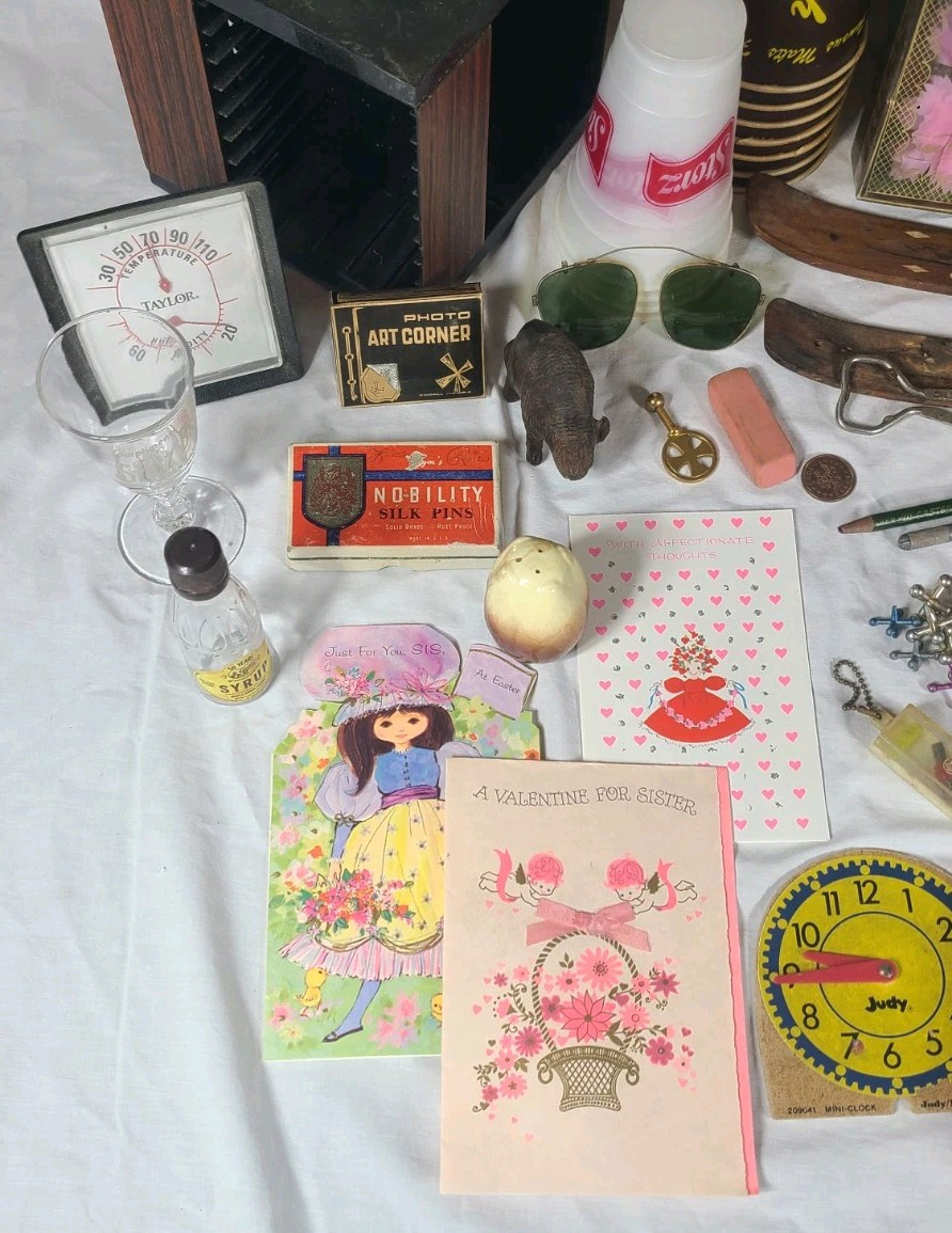 JUNK DRAWER Mixed Reseller Lot of 50+ Estate Sale Flea Market Auction 8+ lbs HTF