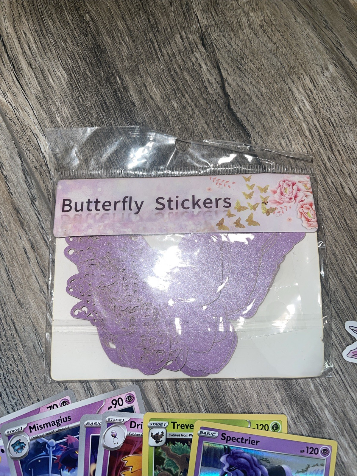 Junk Drawer, Fines, Stickers, Pokémon Cards Lot ￼