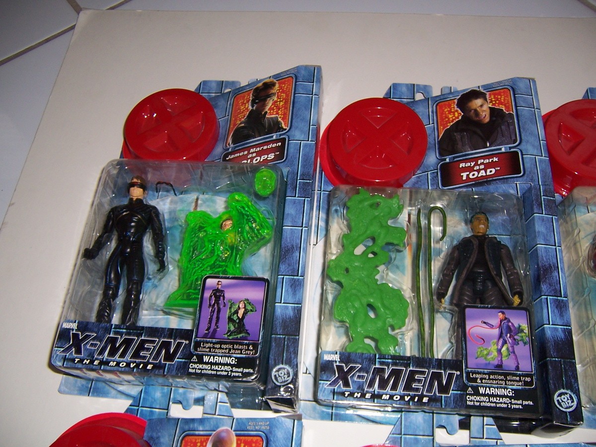 NEW X-MEN The Movie Figure Lot Set of 12 – One Owner Rogue Mystique Wolverine +