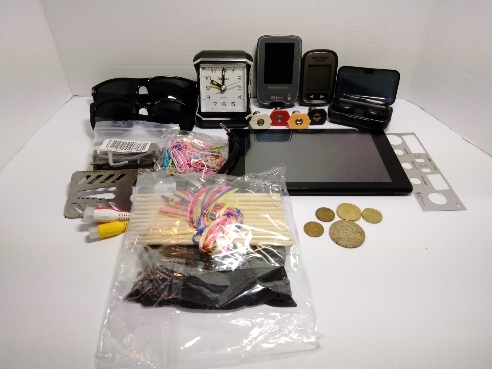 Junk Drawer With Coins Miscellaneous Lot