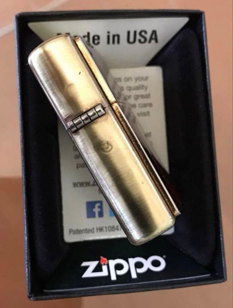 Zippo Cloisonné metal plated solid brass Made in 2003 Good condition Super rare