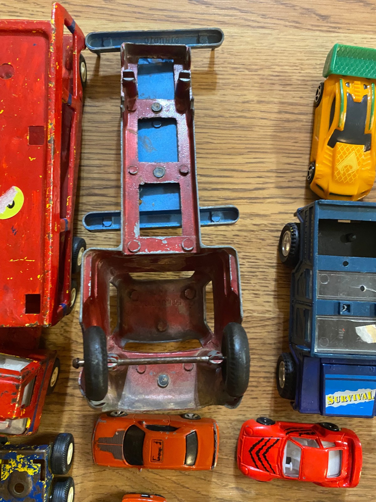 Random Junk Drawer Toy Car Cars Trucks Cycles Diecast Nascar Huge Lot Collection