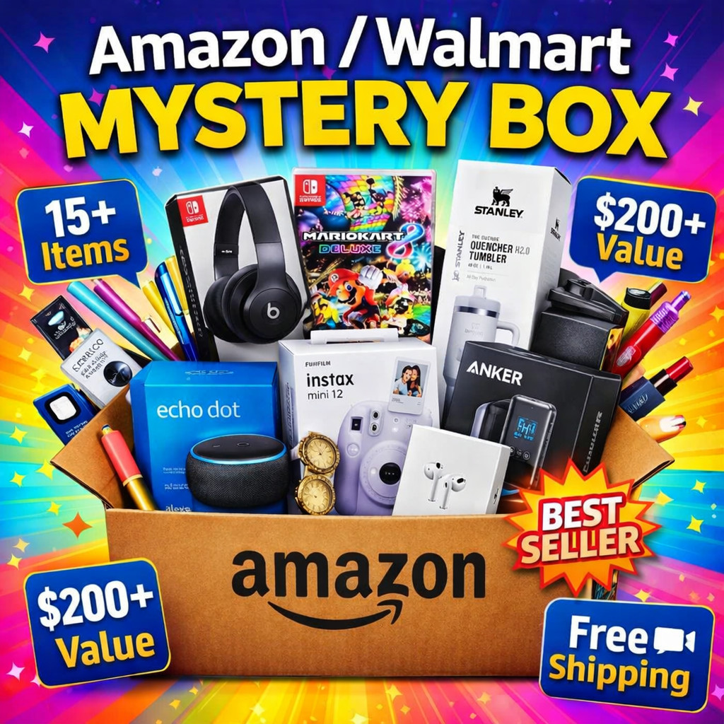 Amazon / Walmart Mixed Lot of General Merchandise ~ Overstock & Returns 15+ $200