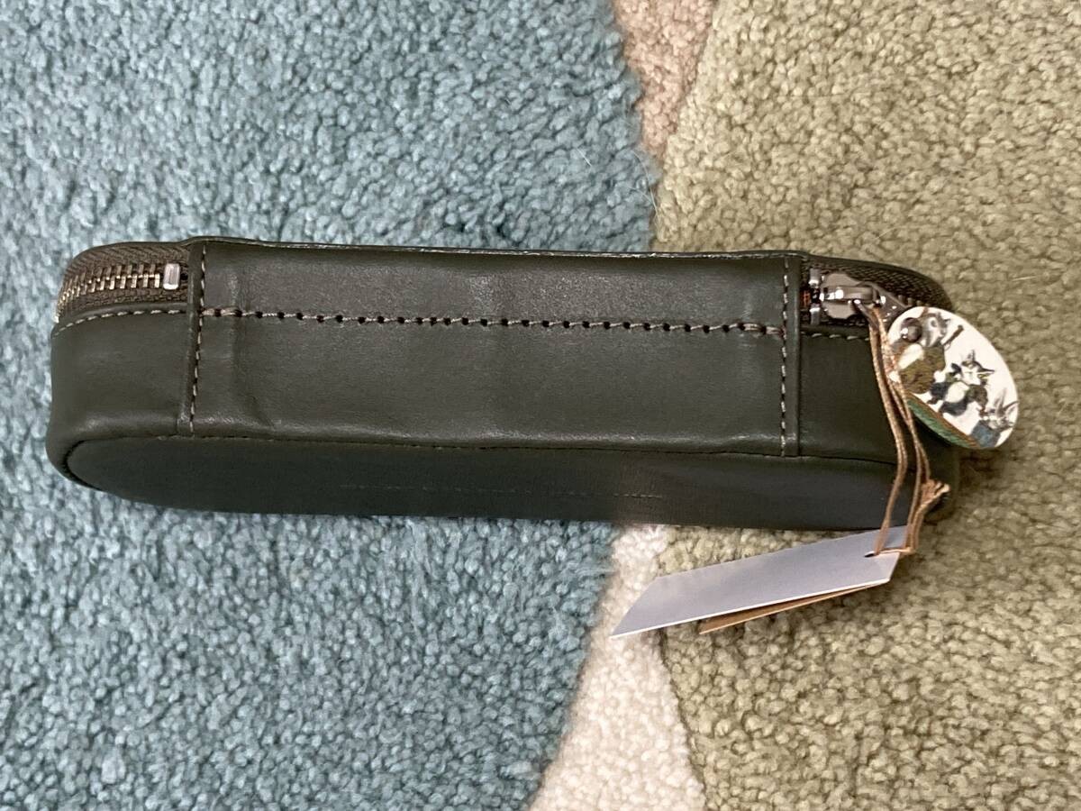 Wachifield Dayan Leather Glasses Case 6x16x3.5cm Japan Collectible