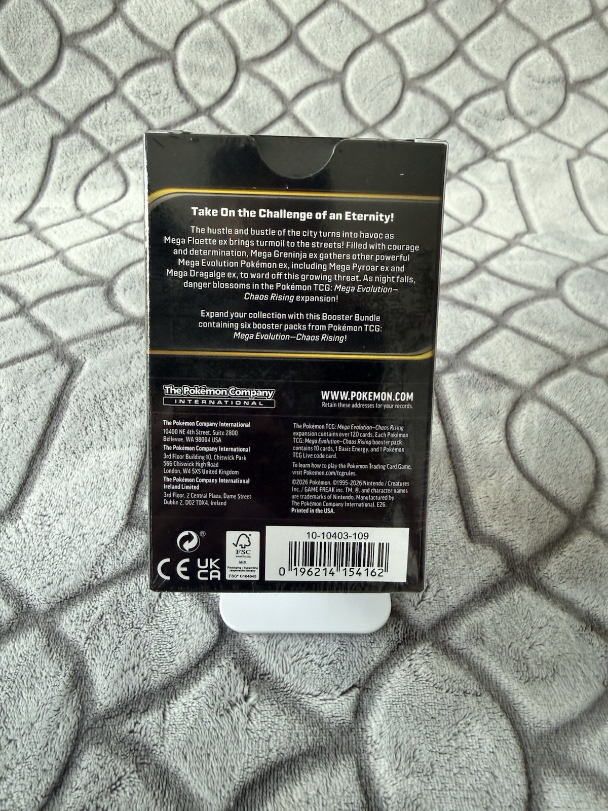 Pokemon TCG Chaos Rising Booster Bundle 6 Packs