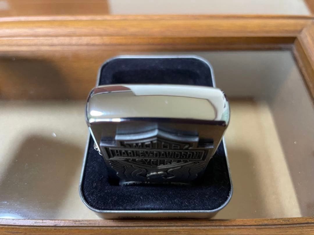 Zippo Harley-Davidson metal pasted 2007 unused item