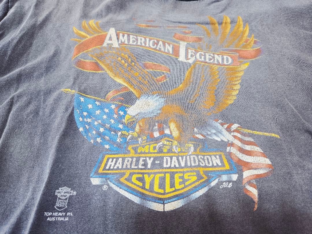 Final price! 80’s! Special! Harley-Davidson T-shirt Eagle