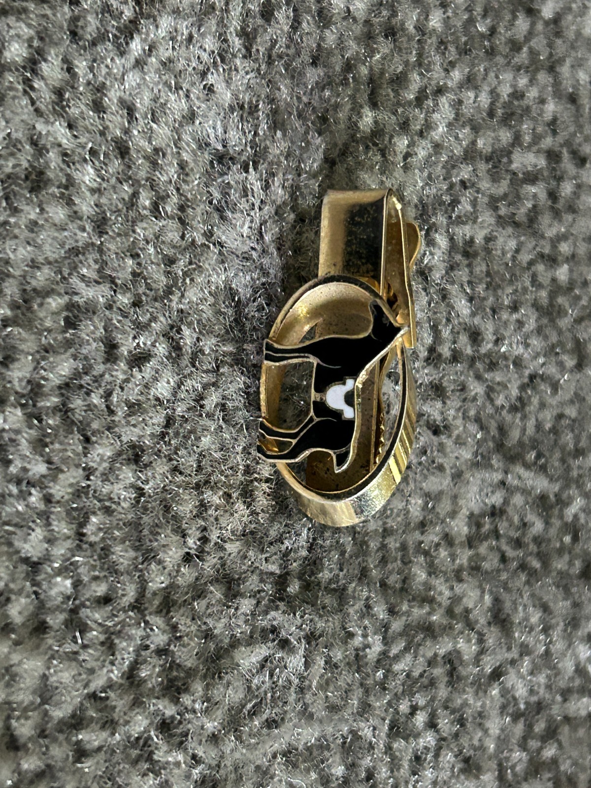 Tie Bar Clip Clasp Gramps Vintage Junk Drawer Lot Paris Golf Politics Eagle Hors