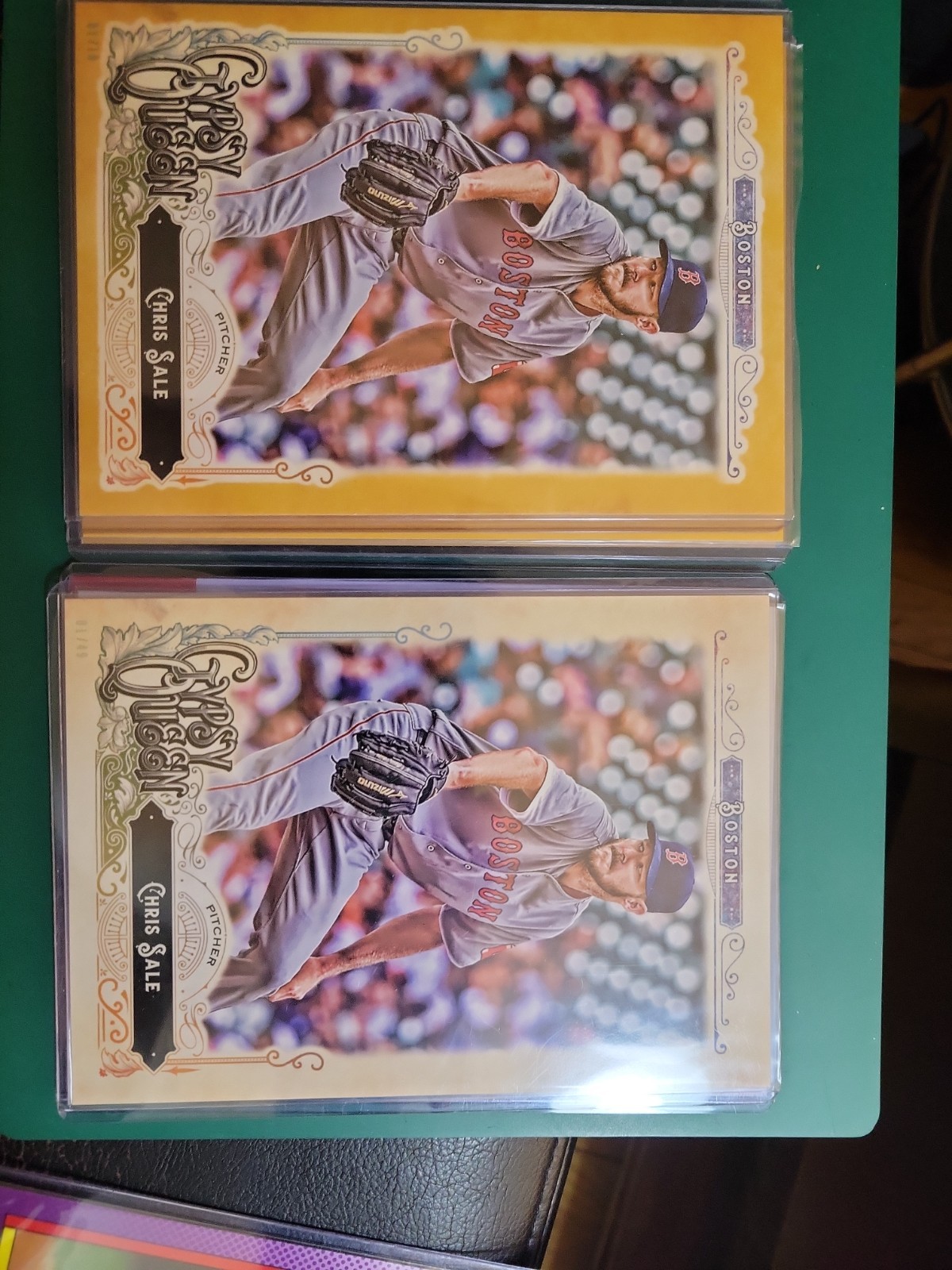 Chris Sale 5×7 And Box Topper Lot 25 Cards #ed /10, /49