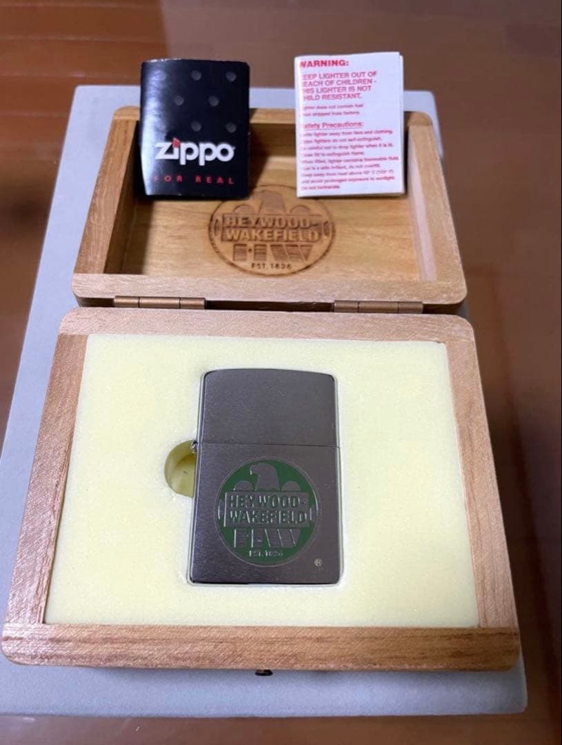 Zippo Heywood Wakefield Limited Edition 2004 Unused Product