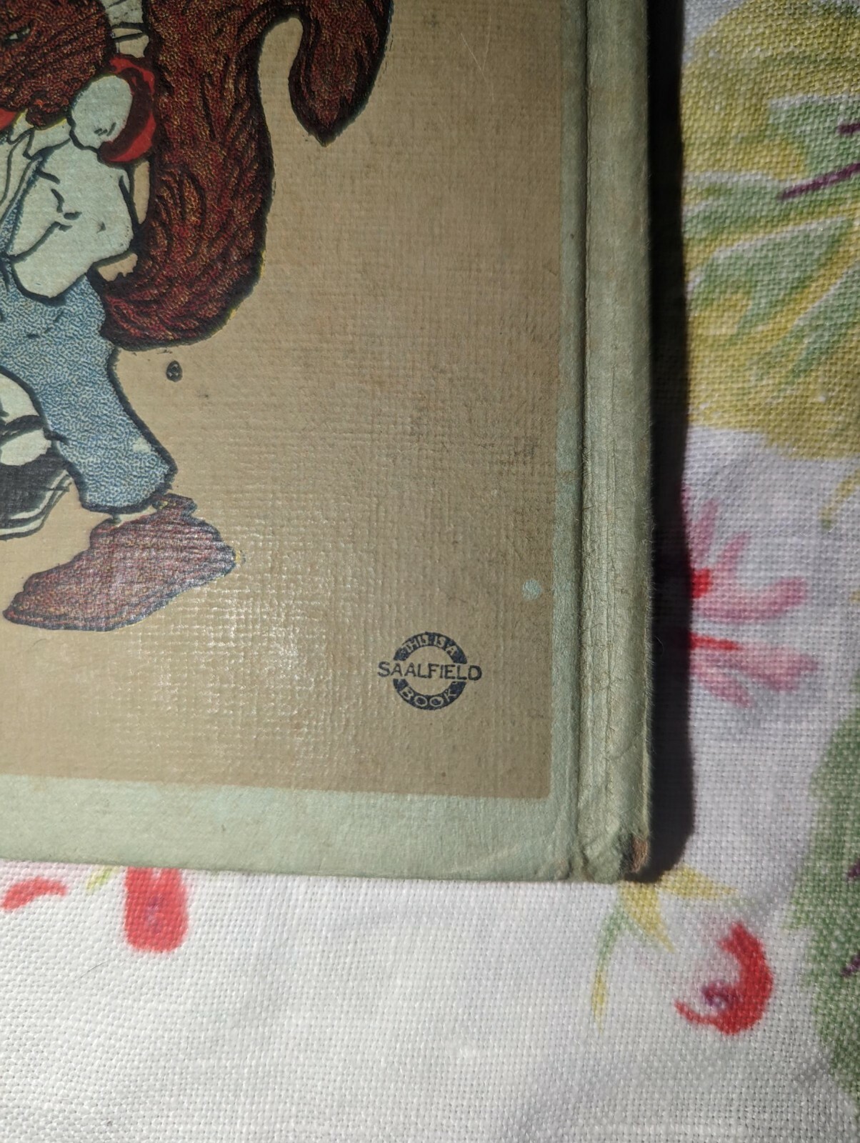 Antique Peter Rabbit and Sammy Squirrel HC book 1918 Great pictures for framing